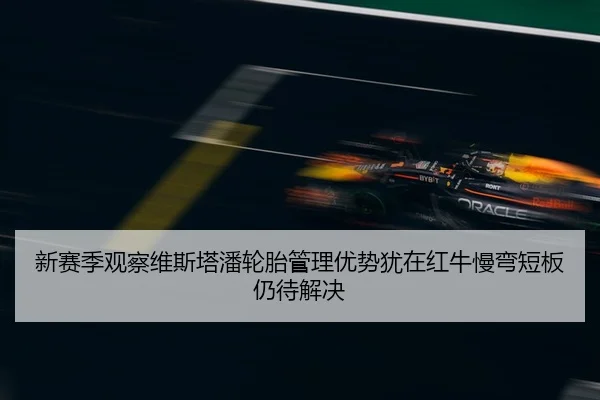 新赛季观察维斯塔潘轮胎管理优势犹在红牛慢弯短板仍待解决